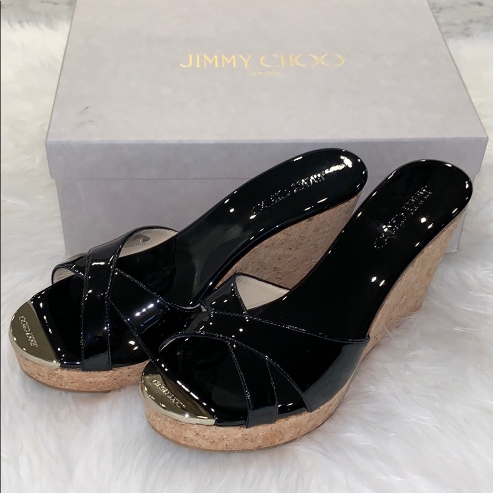 ✨NIB✨ Authentic  Jimmy Choo wedges size 39 1/2